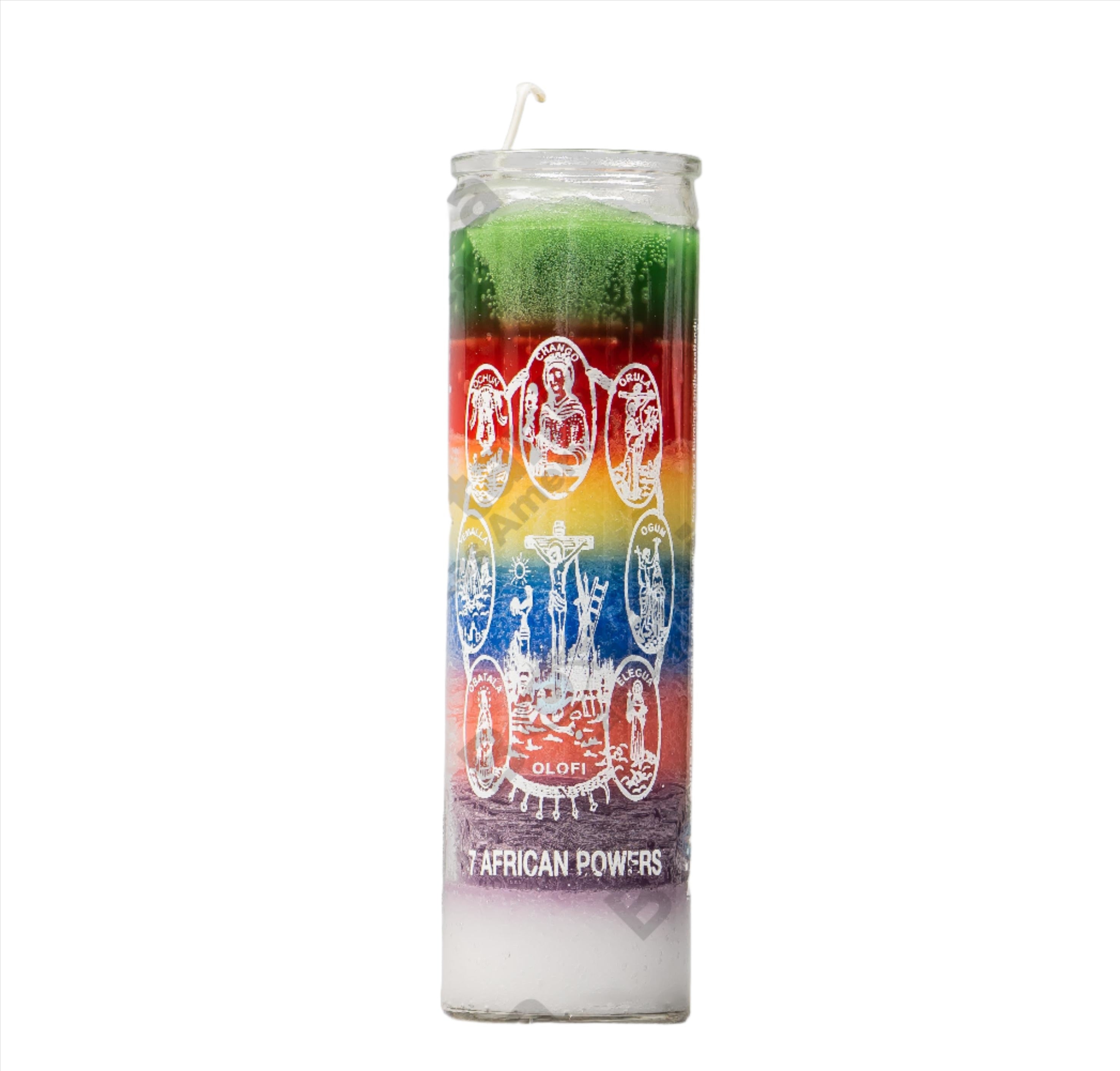 VELA DE 7 COLORES (7 POTENCIAS AFRICANAS) (Copy)