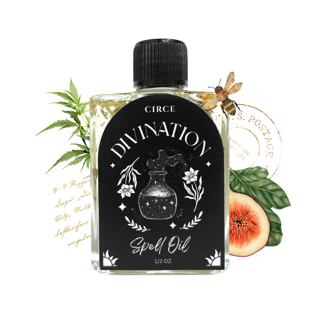 Divination Ritual Oil — Intuition & Psychic Insight