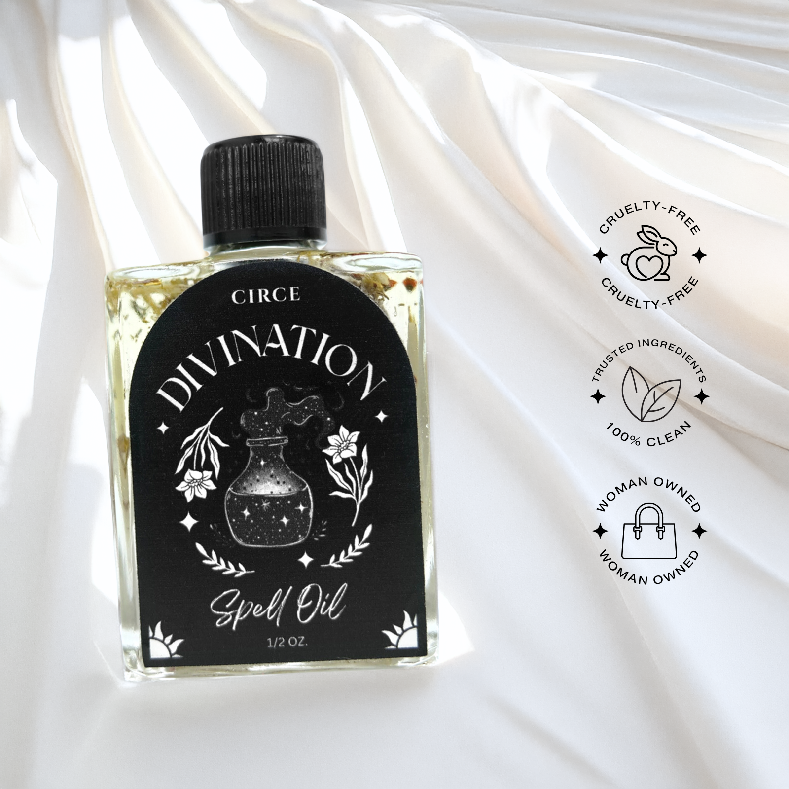 Divination Ritual Oil — Intuition & Psychic Insight
