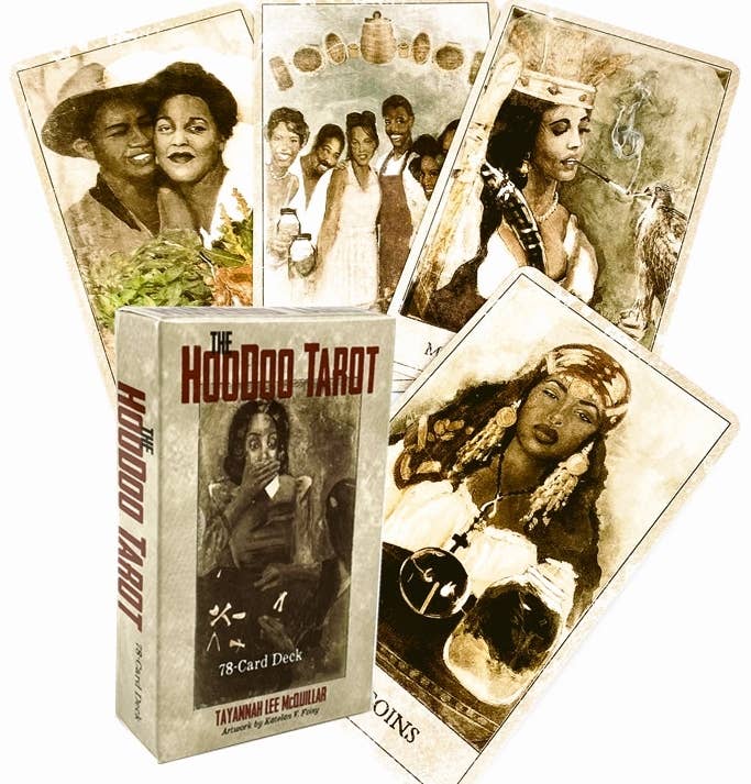 Hoodoo Tarot: 78-Card Deck and Book for Rootworkers